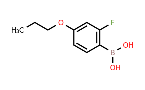 CAS 1107603-51-9 | (2-fluoro-4-propoxyphenyl)boronic acid