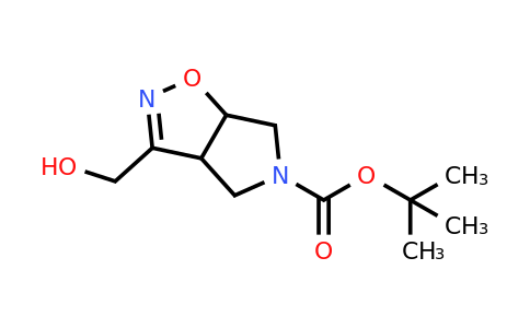 CAS 1107610-87-6 | tert-butyl 3-(hydroxymethyl)-3aH,4H,5H,6H,6aH-pyrrolo[3,4-d][1,2]oxazole-5-carboxylate
