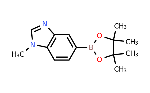 CAS 1107627-02-0 | 1-Methyl-5-(4,4,5,5-tetramethyl-1,3,2-dioxaborolan-2-YL)-benzo[D]imidazole