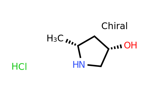 (3S,5R)-5-methylpyrrolidin-3-ol hydrochloride