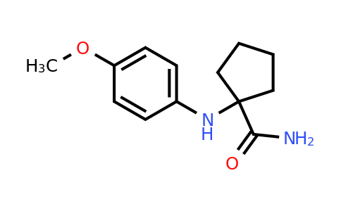 CAS 110817-67-9 | 1-[(4-Methoxyphenyl)amino]cyclopentane-1-carboxamide