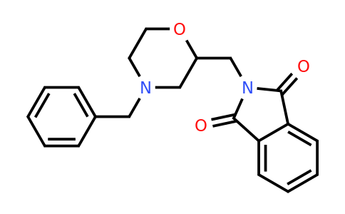 CAS 110859-48-8 | 2-[(4-Benzylmorpholin-2-yl)methyl]isoindoline-1,3-dione
