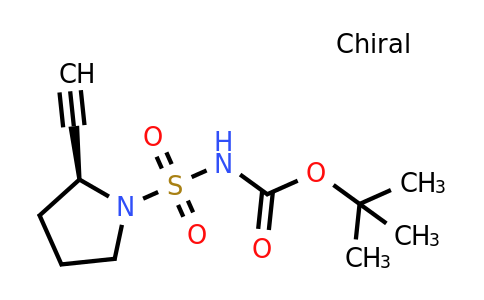 CAS 1108658-64-5 | (S)-tert-Butyl (2-ethynylpyrrolidin-1-yl)sulfonylcarbamate
