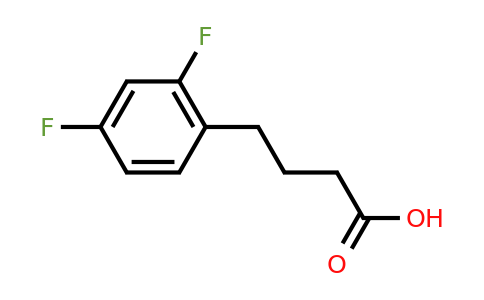 CAS 110931-78-7 | 4-(2,4-Difluorophenyl)butanoic acid