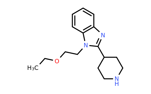 CAS 110963-63-8 | 1-(2-Ethoxy-ethyl)-2-piperidin-4-YL-1H-benzimidazole