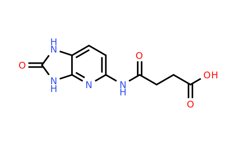 CAS 1110717-63-9 | 3-({2-oxo-1H,2H,3H-imidazo[4,5-b]pyridin-5-yl}carbamoyl)propanoic acid