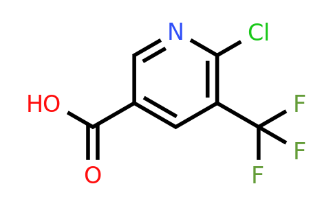 CAS 1110782-41-6 | 6-Chloro-5-(trifluoromethyl)pyridine-3-carboxylic acid