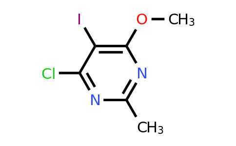CAS 111079-20-0 | 4-Chloro-5-iodo-6-methoxy-2-methylpyrimidine