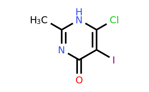 CAS 111079-42-6 | 6-Chloro-5-iodo-2-methylpyrimidin-4(1H)-one