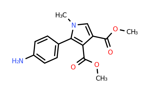 CAS 1110865-98-9 | 3,4-Dimethyl 2-(4-aminophenyl)-1-methyl-1H-pyrrole-3,4-dicarboxylate