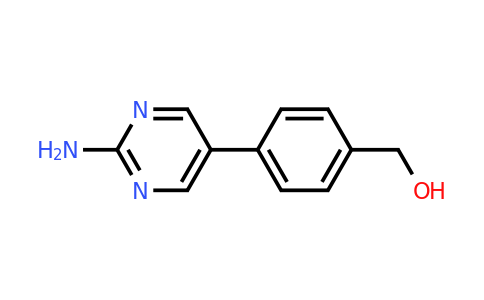 CAS 1111101-92-8 | (4-(2-Aminopyrimidin-5-yl)phenyl)methanol