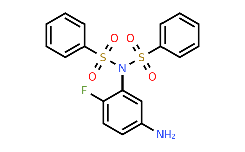 CAS 1111507-12-0 | N-(5-Amino-2-fluorophenyl)-N-(benzenesulfonyl)benzenesulfonamide