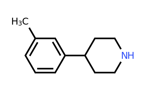 CAS 111153-83-4 | 4-(3-Methylphenyl)piperidine