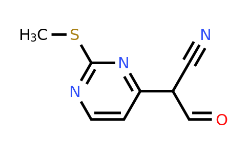 CAS 1111637-81-0 | 2-(2-(Methylthio)pyrimidin-4-yl)-3-oxopropanenitrile