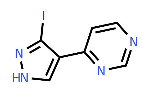 CAS 1111638-50-6 | 4-(3-iodo-1H-pyrazol-4-yl)pyrimidine