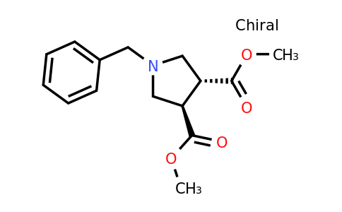 CAS 111186-67-5 | dimethyl (3R,4R)-1-benzylpyrrolidine-3,4-dicarboxylate
