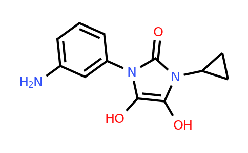 CAS 1112043-96-5 | 1-(3-Aminophenyl)-3-cyclopropyl-4,5-dihydroxy-2,3-dihydro-1H-imidazol-2-one