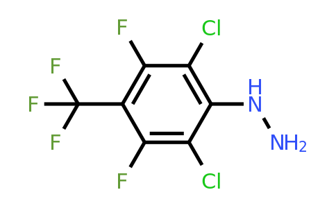 CAS 111234-64-1 | (2,6-Dichloro-3,5-difluoro-4-(trifluoromethyl)phenyl)hydrazine