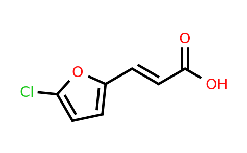 CAS 111252-98-3 | (2E)-3-(5-chlorofuran-2-yl)prop-2-enoic acid