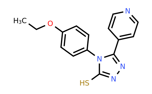 CAS 111290-75-6 | 4-(4-ethoxyphenyl)-5-(pyridin-4-yl)-4H-1,2,4-triazole-3-thiol