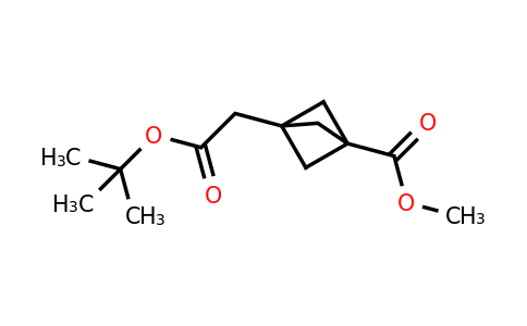 CAS 1113001-73-2 | methyl 3-[2-(tert-butoxy)-2-oxoethyl]bicyclo[1.1.1]pentane-1-carboxylate