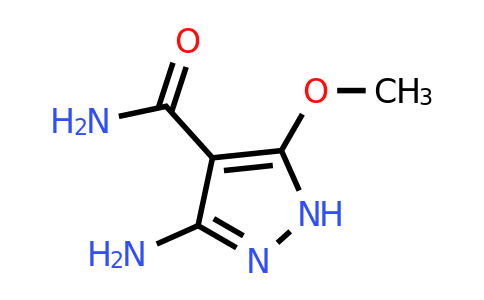 CAS 111375-25-8 | 3-Amino-5-methoxy-1H-pyrazole-4-carboxamide