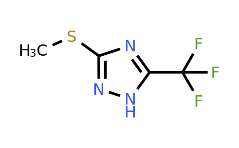 CAS 111451-94-6 | 3-(Methylsulfanyl)-5-(trifluoromethyl)-1H-1,2,4-triazole
