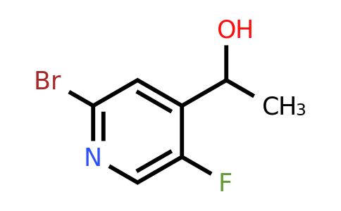 CAS 1114523-54-4 | 1-(2-bromo-5-fluoropyridin-4-yl)ethan-1-ol