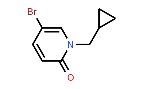 CAS 1114573-41-9 | 5-Bromo-1-(cyclopropylmethyl)-1,2-dihydropyridin-2-one