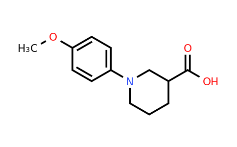 CAS 1114593-95-1 | 1-(4-Methoxyphenyl)-3-piperidinecarboxylic acid