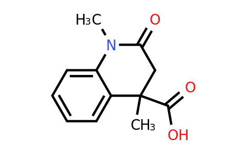 CAS 1114822-70-6 | 1,4-Dimethyl-2-oxo-1,2,3,4-tetrahydroquinoline-4-carboxylic acid