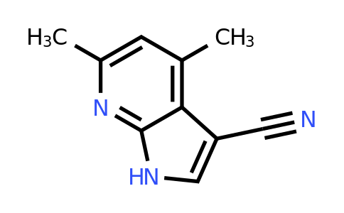 CAS 1114822-80-8 | 4,6-Dimethyl-1H-pyrrolo[2,3-b]pyridine-3-carbonitrile