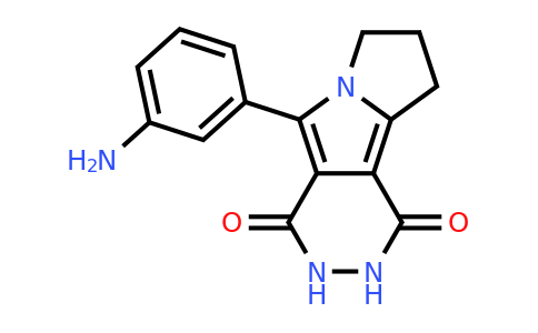 CAS 1114822-85-3 | 5-(3-Aminophenyl)-1H,2H,3H,4H,7H,8H,9H-pyridazino[4,5-a]pyrrolizine-1,4-dione