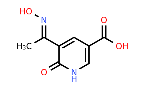 CAS 1114822-87-5 | 5-[1-(Hydroxyimino)ethyl]-6-oxo-1,6-dihydropyridine-3-carboxylic acid