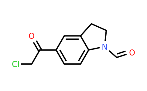 CAS 1114823-88-9 | 5-(2-Chloroacetyl)-2,3-dihydro-1H-indole-1-carbaldehyde