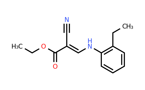 CAS 1114823-95-8 | Ethyl 2-cyano-3-[(2-ethylphenyl)amino]prop-2-enoate