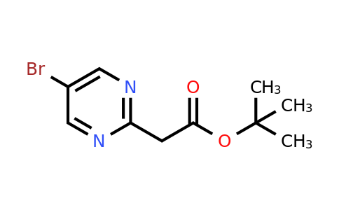 CAS 1114830-16-8 | tert-Butyl 2-(5-bromopyrimidin-2-yl)acetate