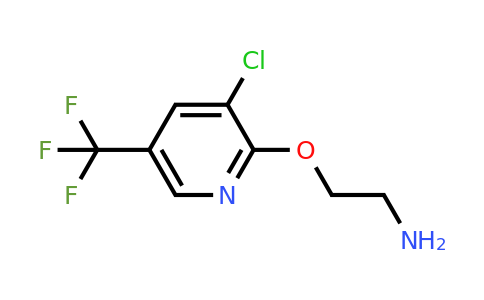 CAS 1115029-75-8 | 2-{[3-chloro-5-(trifluoromethyl)pyridin-2-yl]oxy}ethan-1-amine