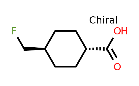 CAS 1115331-02-6 | trans-4-(fluoromethyl)cyclohexane-1-carboxylic acid
