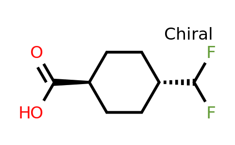 CAS 1115331-05-9 | trans-4-(difluoromethyl)cyclohexane-1-carboxylic acid