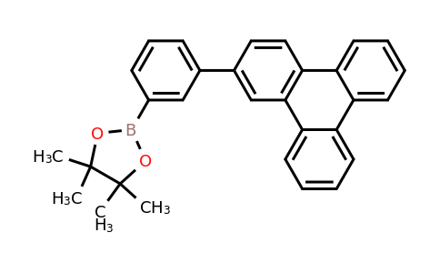 CAS 1115639-92-3 | 4,4,5,5-Tetramethyl-2-(3-(triphenylen-2-yl)phenyl)-1,3,2-dioxaborolane