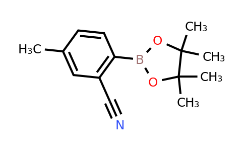 CAS 1116093-68-5 | 5-Methyl-2-(4,4,5,5-tetramethyl-1,3,2-dioxaborolan-2-YL)benzonitrile