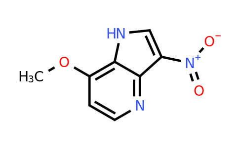 CAS 1116136-57-2 | 7-methoxy-3-nitro-1H-pyrrolo[3,2-b]pyridine