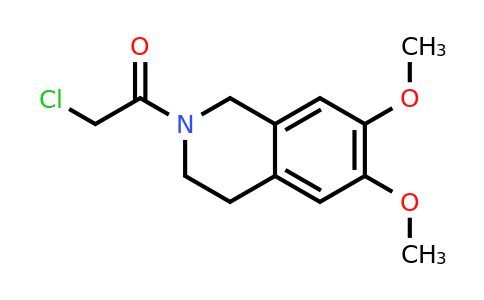 CAS 111631-72-2 | 2-chloro-1-(6,7-dimethoxy-1,2,3,4-tetrahydroisoquinolin-2-yl)ethan-1-one