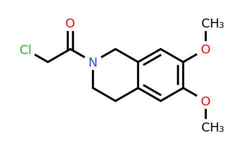 2-chloro-1-(6,7-dimethoxy-1,2,3,4-tetrahydroisoquinolin-2-yl)ethan-1-one