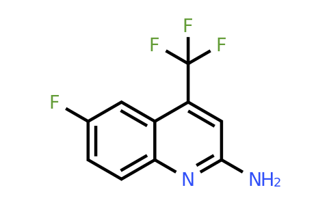 6-Fluoro-4-(trifluoromethyl)quinolin-2-amine