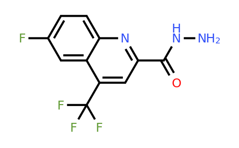 CAS 1116339-62-8 | 6-Fluoro-4-(trifluoromethyl)quinoline-2-carbohydrazide
