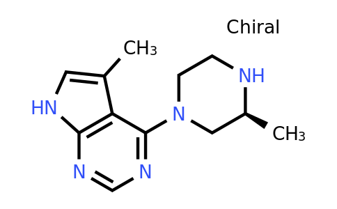 CAS 1116570-96-7 | (S)-5-Methyl-4-(3-methylpiperazin-1-yl)-7H-pyrrolo[2,3-d]pyrimidine