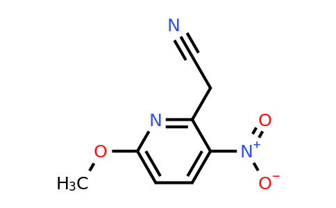 CAS 111795-99-4 | 2-(6-Methoxy-3-nitropyridin-2-yl)acetonitrile