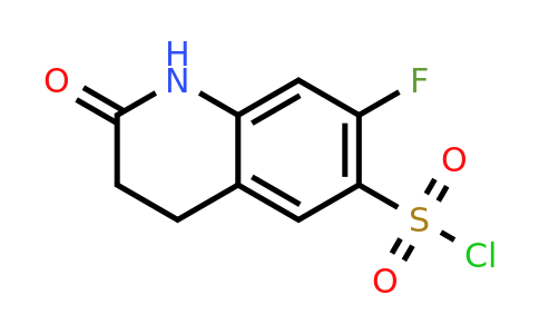 CAS 1118786-95-0 | 7-Fluoro-2-oxo-1,2,3,4-tetrahydroquinoline-6-sulfonyl chloride